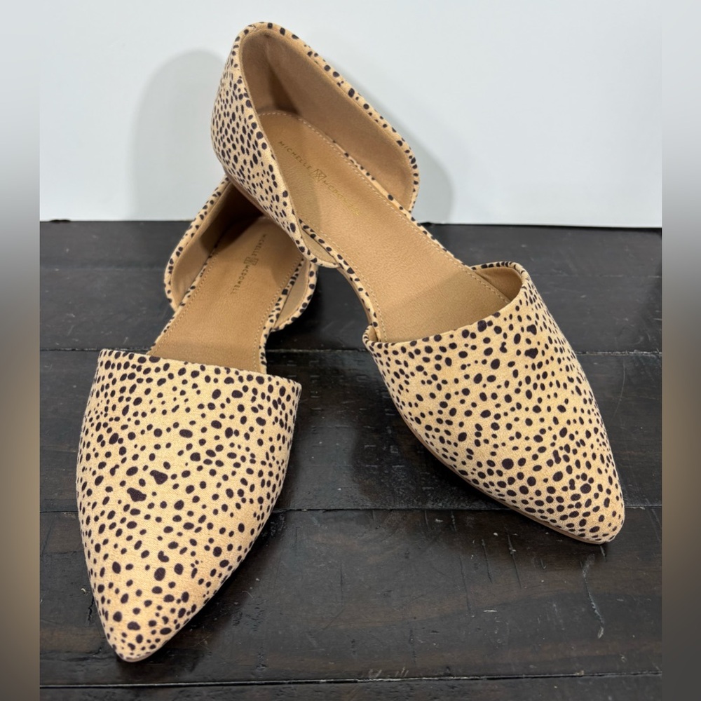 NEW Michelle McDowell Quinn Flats in Leopard Size 6 - Picture 2 of 9